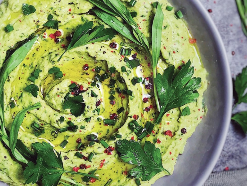 Green Herb Hummus